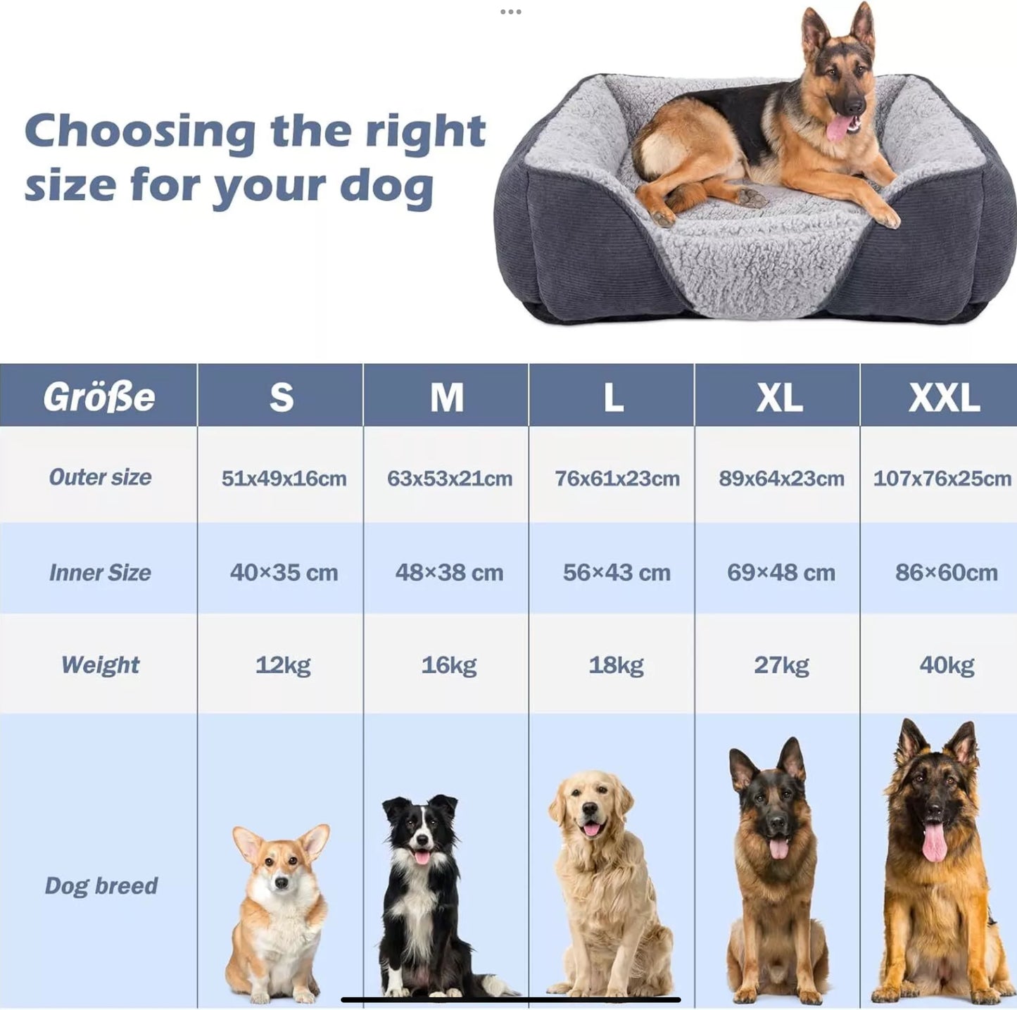 JoeJoy Dog Bed (Medium)
