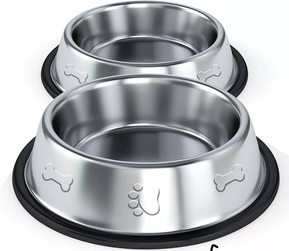2 Pack of Stainless Steel Bowls