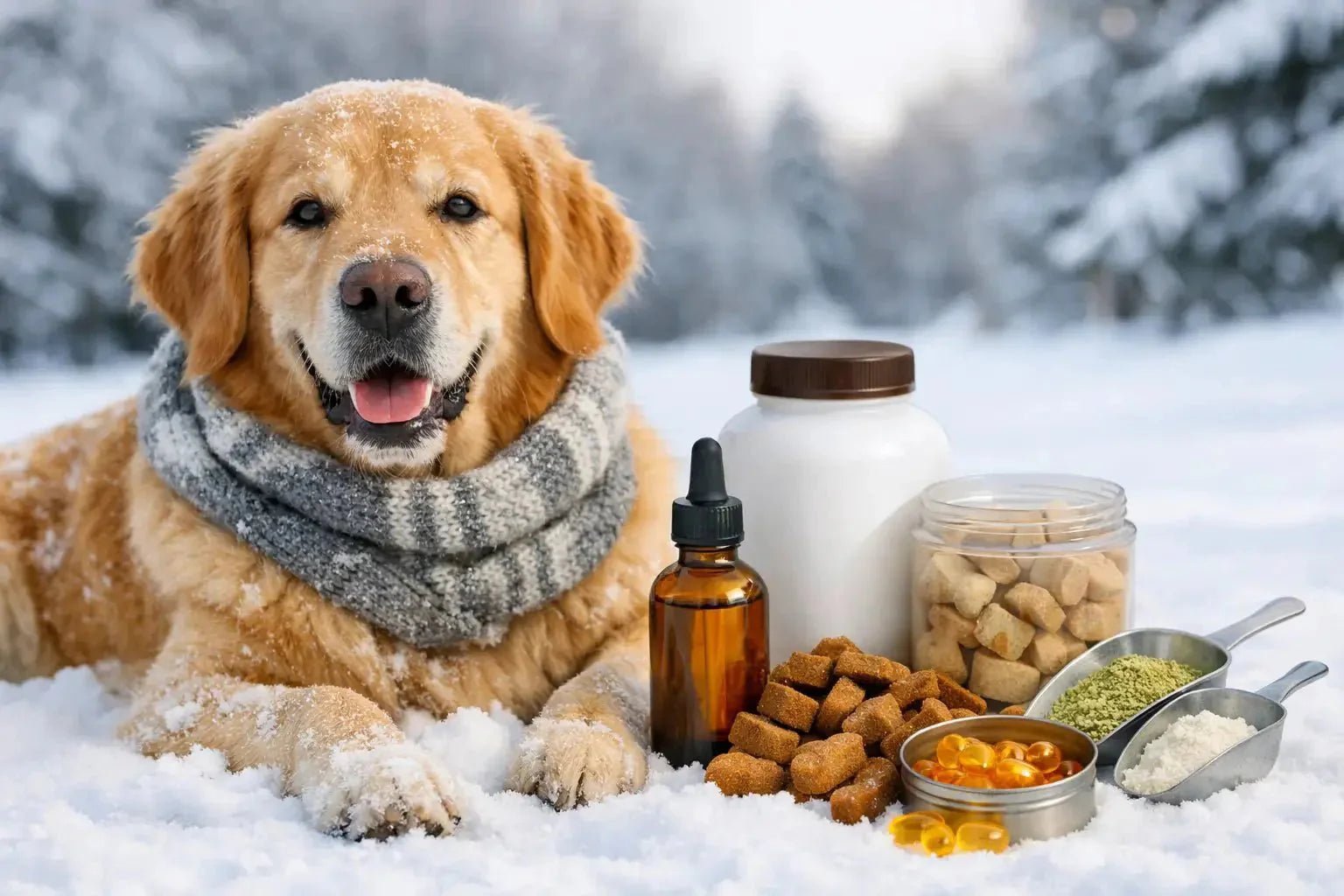 best dog supplements for winter UK joint support immunity and energy boost