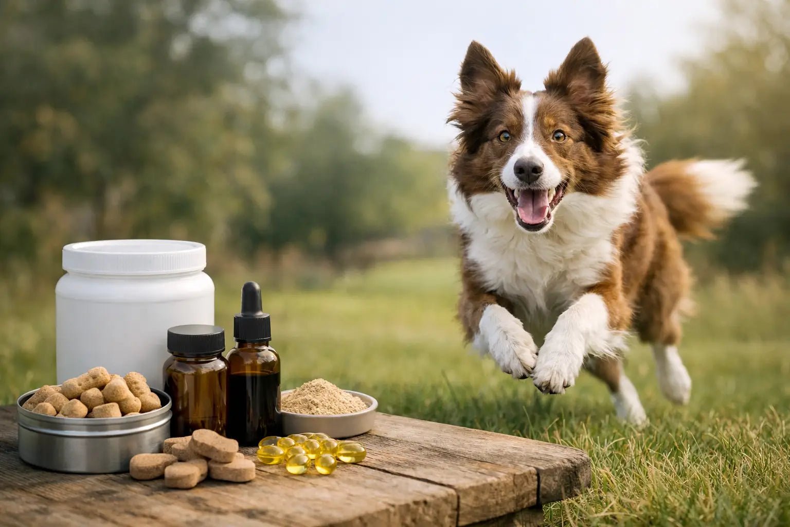 best supplements for active dogs performance recovery and joint support UK