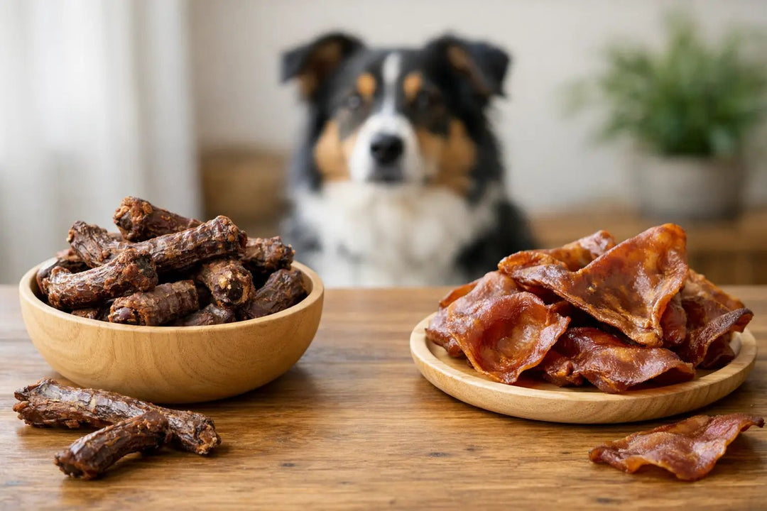 Duck Necks vs Pig Ears for Dogs UK | Which Chew Is Best?