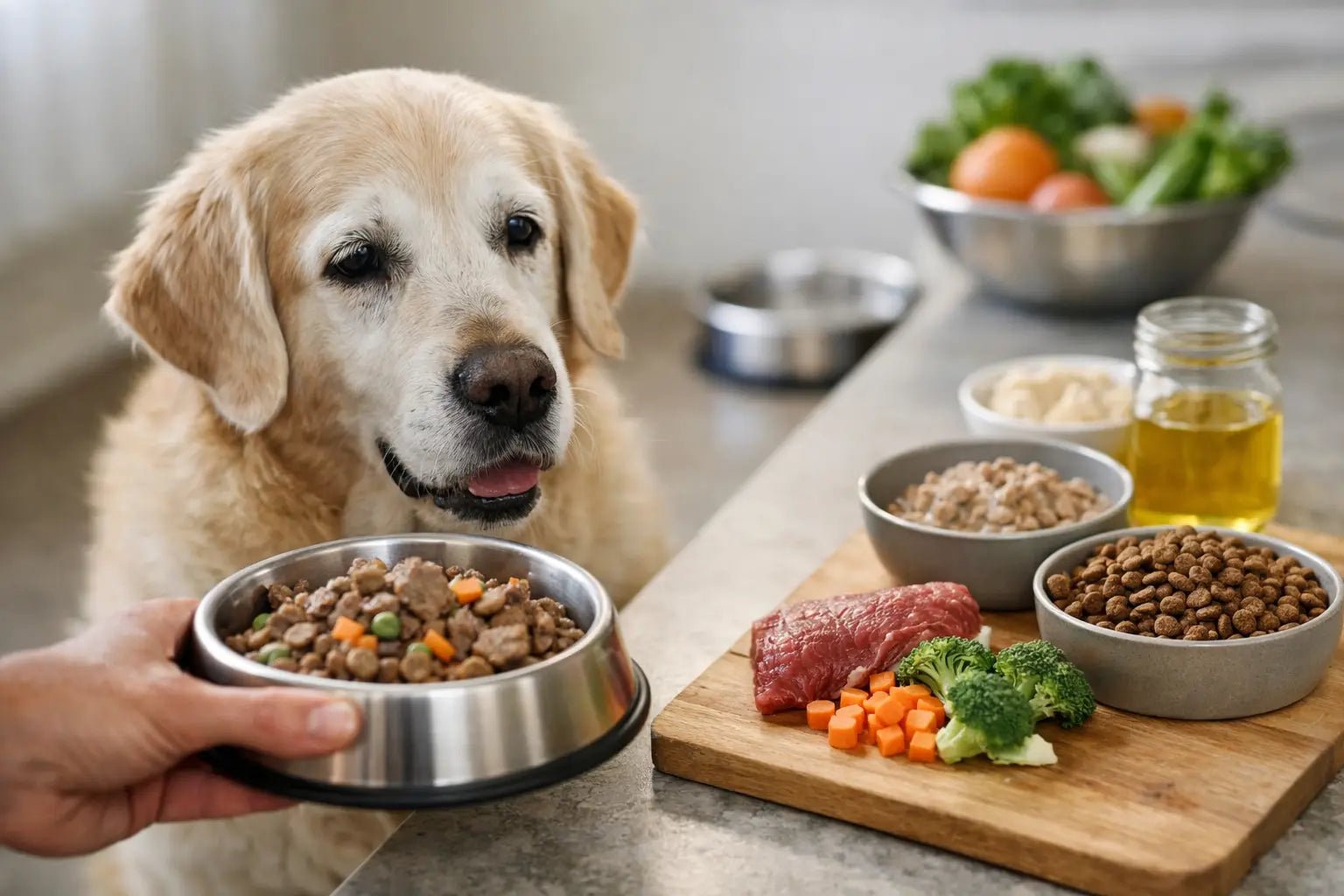 Guide To Feeding Senior Dogs: What Actually Changes (And What Most Owners Get Wrong) - Doug Walkers