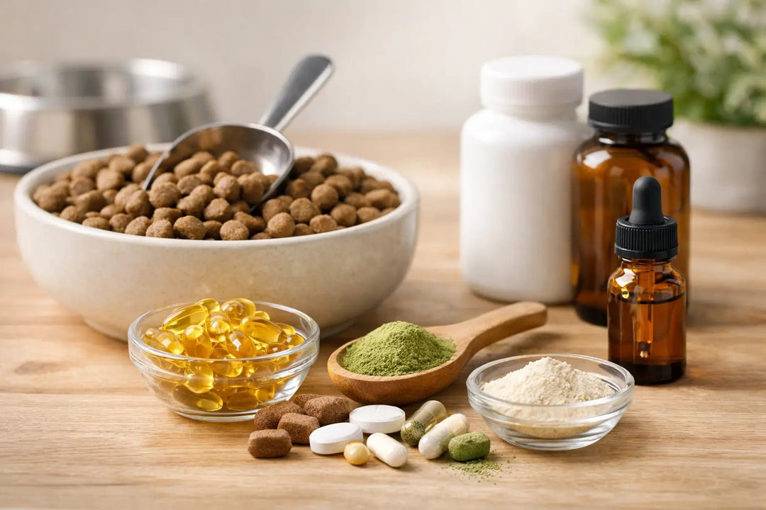 Guide To Supplements For Dogs On Dry Food: What Actually Helps?