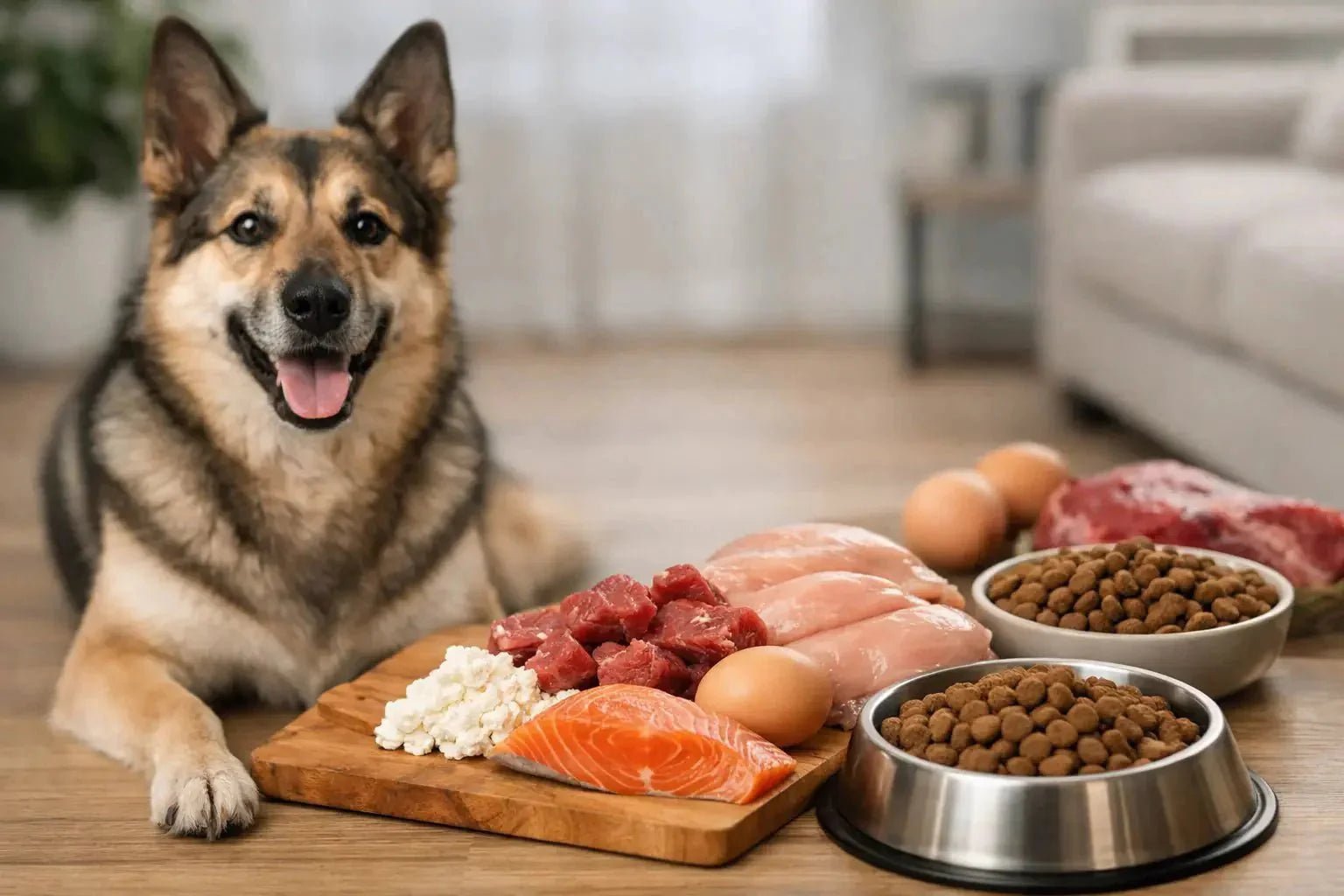 high protein dog food benefits muscle maintenance and energy levels UK