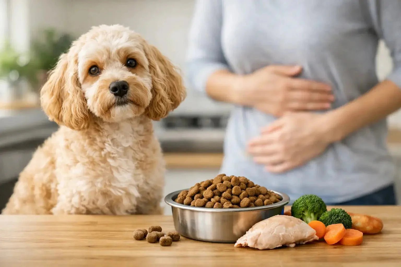 best kibble for cockapoos sensitive stomach UK digestion friendly dog food