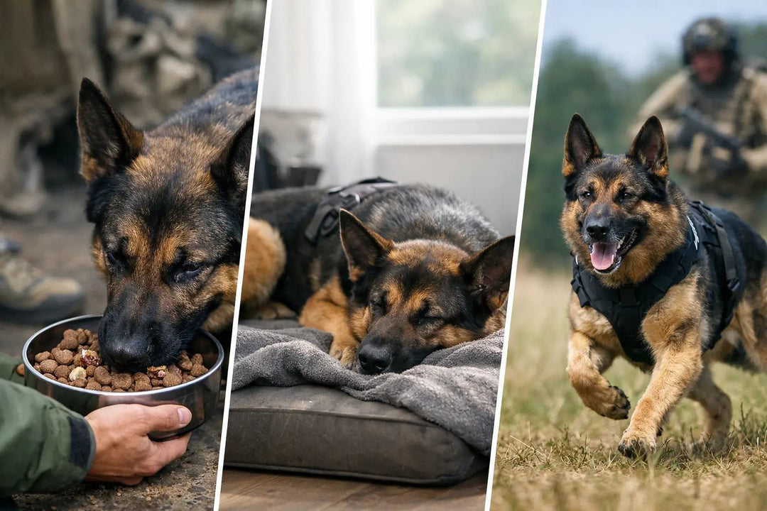 Working Dog Recovery UK: Food, Rest & Hydration