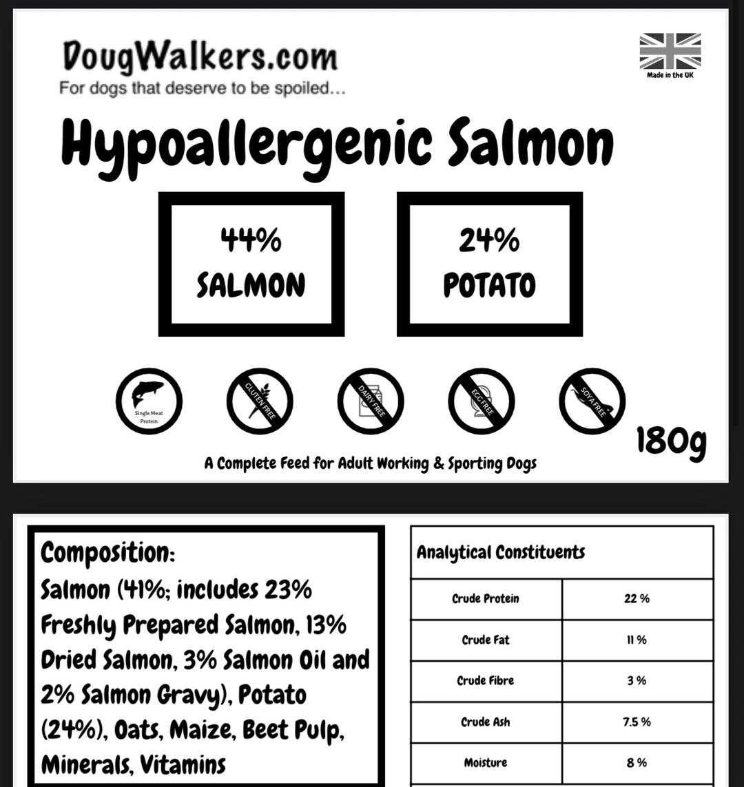 Hypoallergenic Salmon (44% Salmon) 4kg