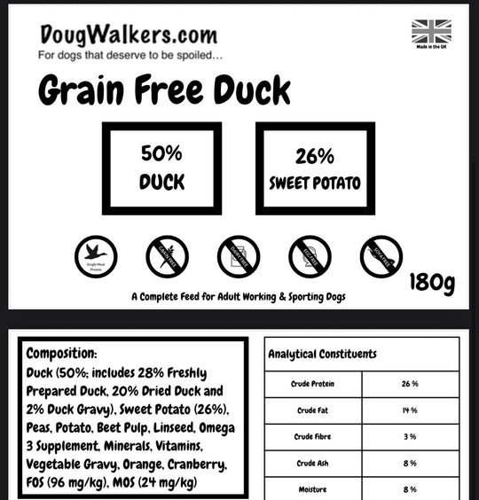 Grain-Free Duck (50% Duck) 4kg