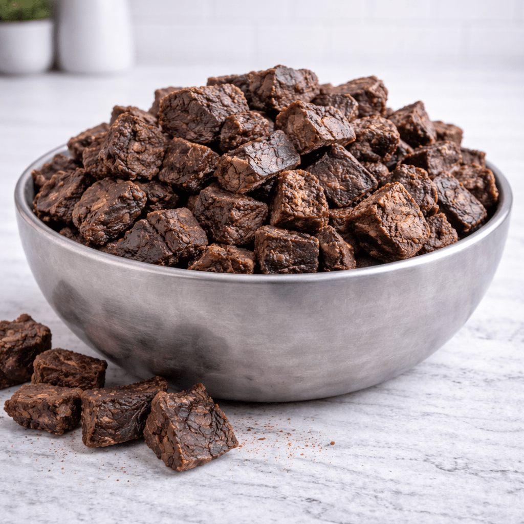Beef Liver Chunks for Dogs UK – 250g - Doug Walkers