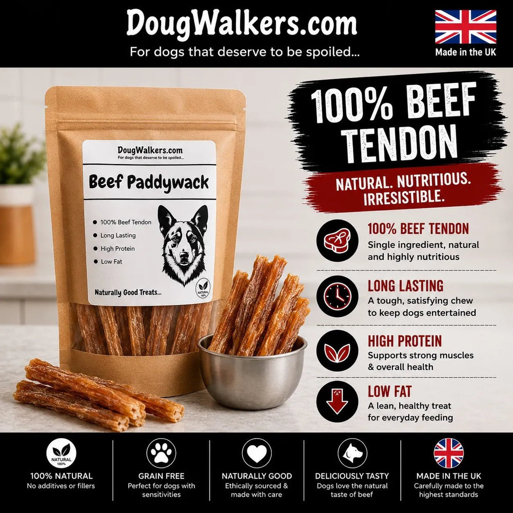 Beef Paddywack for Dogs UK – Natural Dental Chew 250g - Doug Walkers