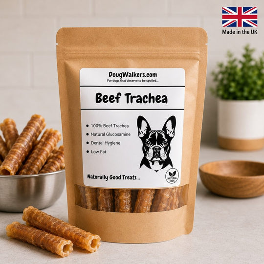 Beef Trachea for Dogs UK – Natural Dental Chew - Doug Walkers