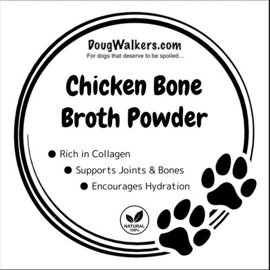 Chicken Bone Broth for Dogs UK – Joint &amp; Gut Support - Doug Walkers
