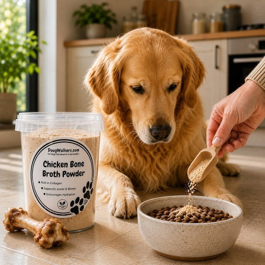 Chicken Bone Broth Powder for Dogs - Doug Walkers