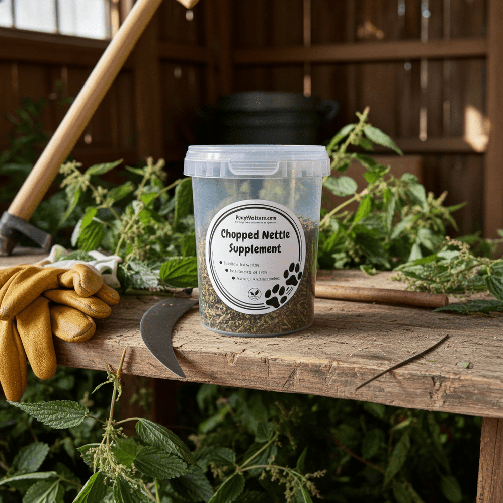 Chopped Nettle Supplement for Dogs - Doug Walkers
