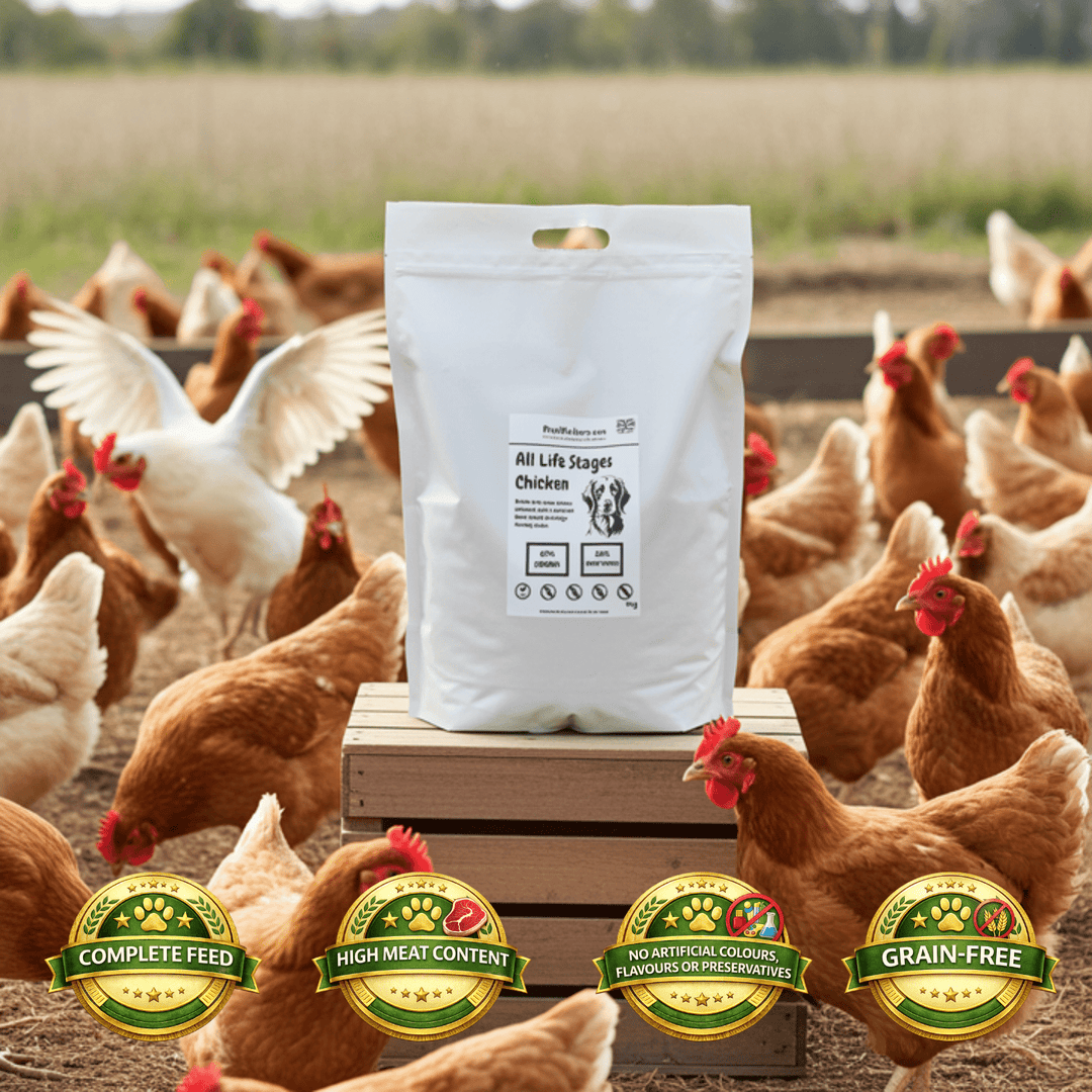 Deluxe Grain Free - Free Range Chicken Dog Food - 4kg - Doug Walkers
