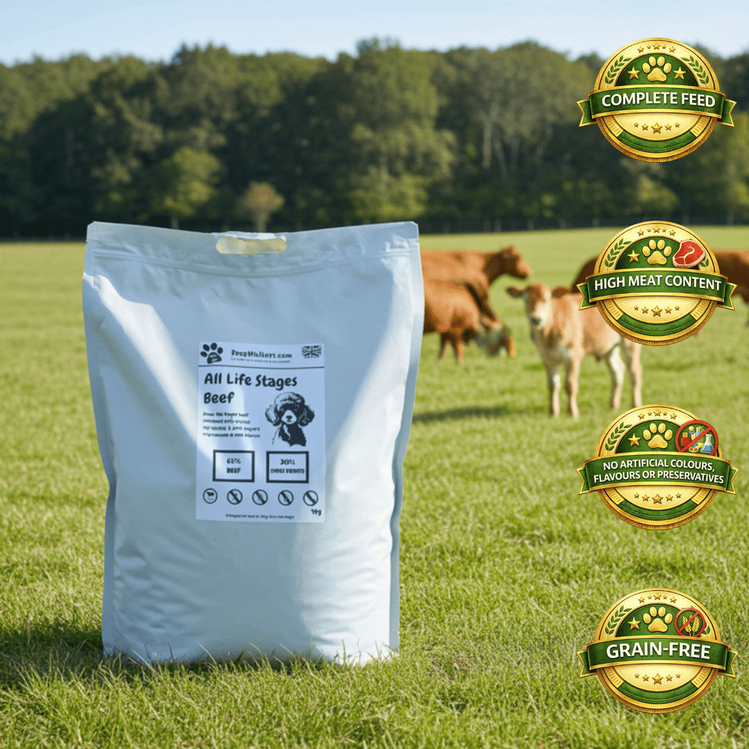 Deluxe Grain - Free Small Bite Beef Dog Food - 4kg - Doug Walkers