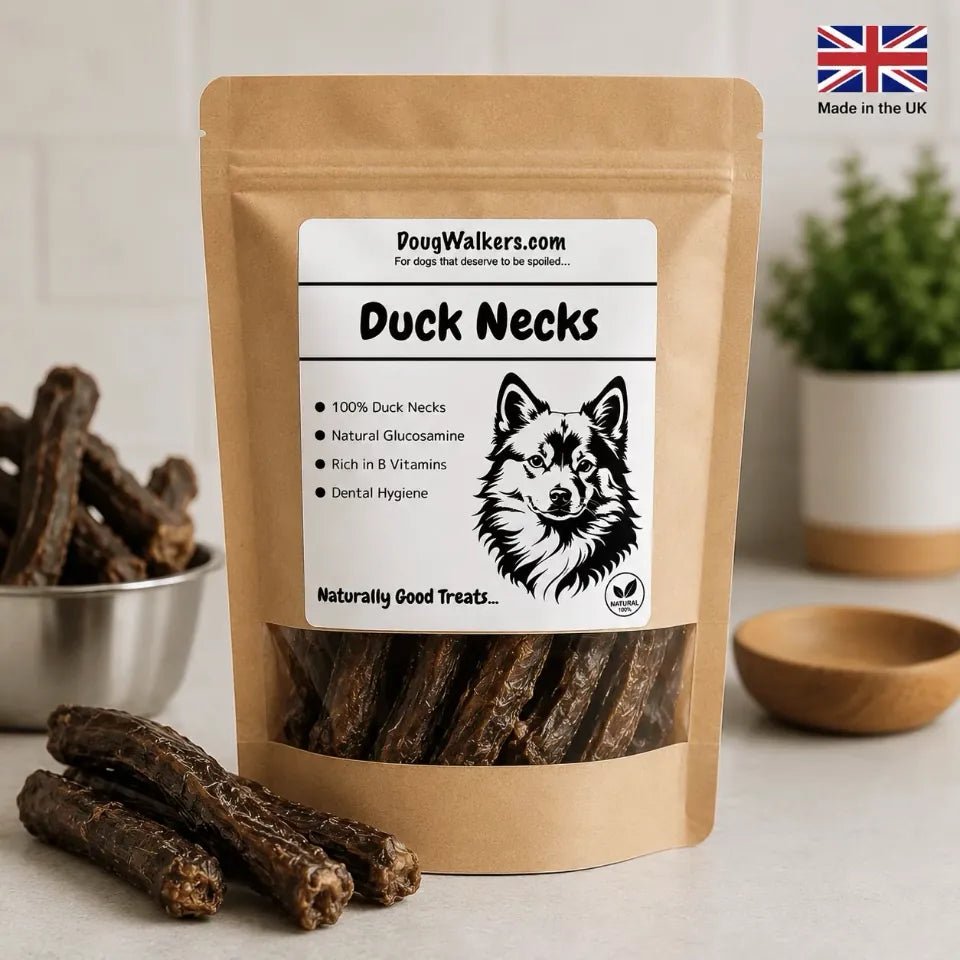 Duck Necks for Dogs UK – Crunchy Natural Dental Chew - Doug Walkers