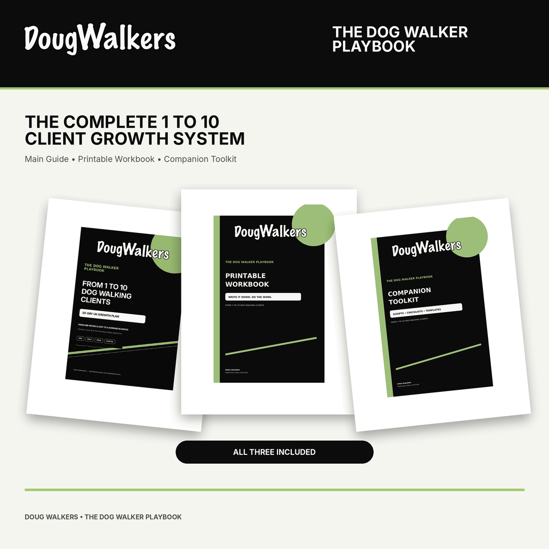 From 1 to 10 Dog Walking Clients – 30-Day UK Growth Plan - Doug Walkers
