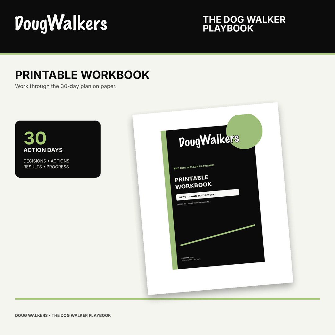 From 1 to 10 Dog Walking Clients – 30-Day UK Growth Plan - Doug Walkers