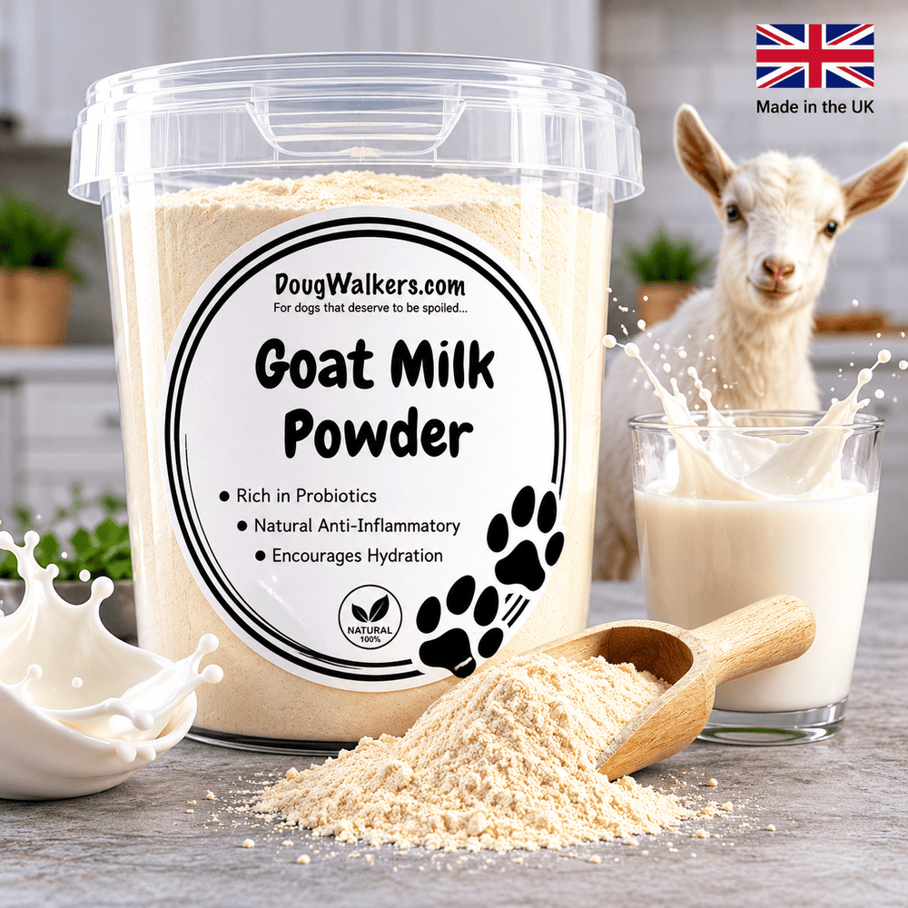 Goat Milk Powder for Dogs UK – Digestive & Probiotic Support - Doug Walkers