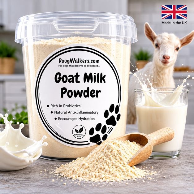 Goat Milk Powder for Dogs UK – Digestive &amp; Probiotic Support - Doug Walkers