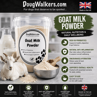 Goat Milk Powder for Dogs UK – Digestive & Probiotic Support