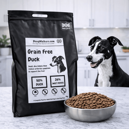 Grain Free Duck Dog Food UK - 4kg - Doug Walkers
