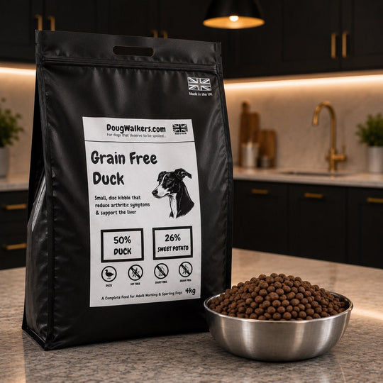 Grain Free Duck Dry Dog Food UK – High Meat Alternative Protein - Doug Walkers