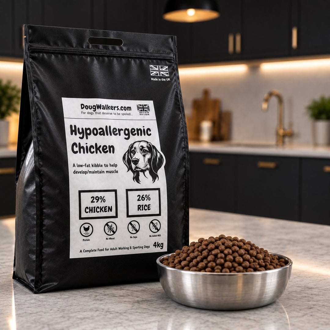 Hypoallergenic Chicken Dry Dog Food UK – Sensitive Digestion Formula - Doug Walkers