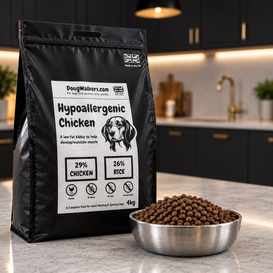 Hypoallergenic Chicken Dry Dog Food UK – Sensitive Digestion Formula - Doug Walkers