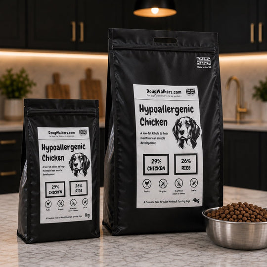 Hypoallergenic Chicken Dry Dog Food UK – Sensitive Digestion Formula - Doug Walkers