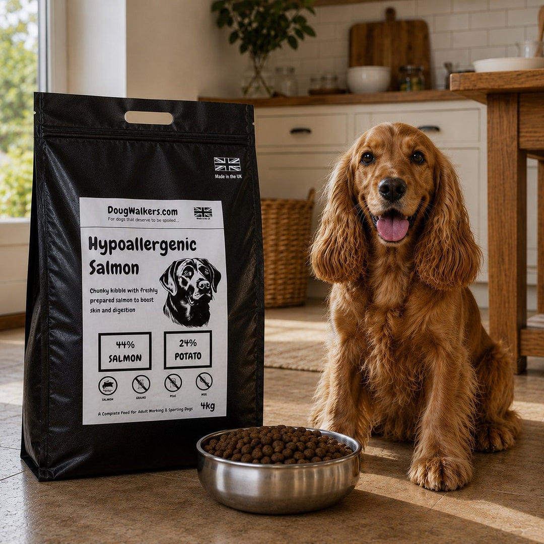 Hypoallergenic Salmon Dry Dog Food UK - Doug Walkers