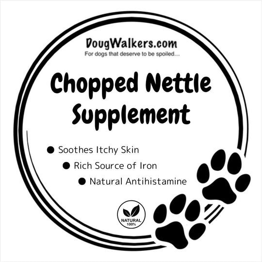 Nettle for Dogs UK – Natural Skin &amp; Seasonal Support Supplement - Doug Walkers