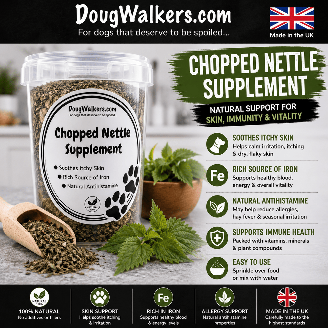 Nettle for Dogs UK – Skin & Seasonal Support Supplement - Doug Walkers