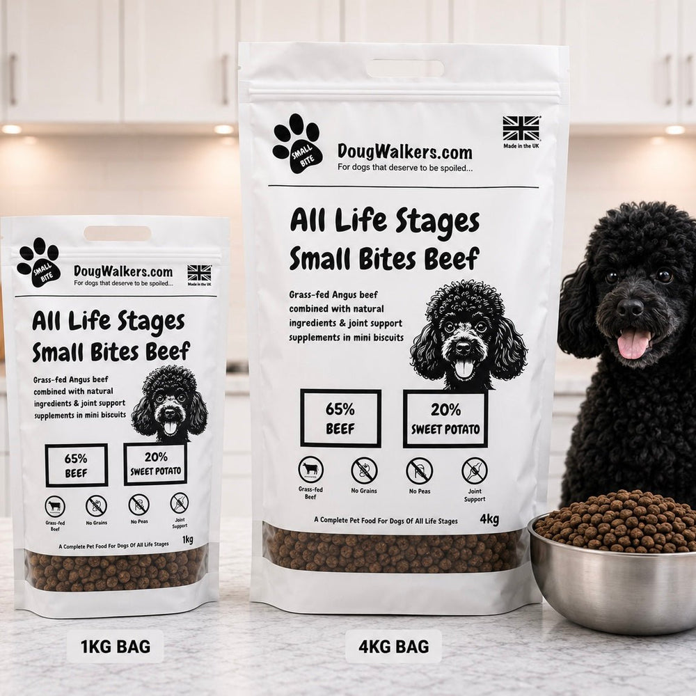 Premium Angus Beef Grain-Free Dog Food - Small Bites | Doug Walkers Signature Recipe - Doug Walkers