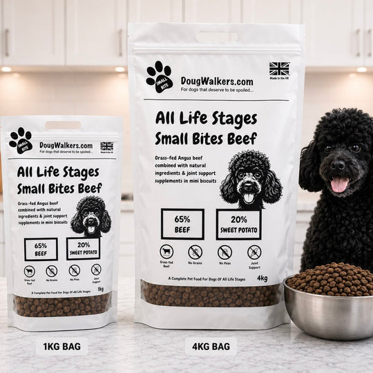 Premium Angus Beef Grain-Free Dog Food - Small Bites | Doug Walkers Signature Recipe - Doug Walkers