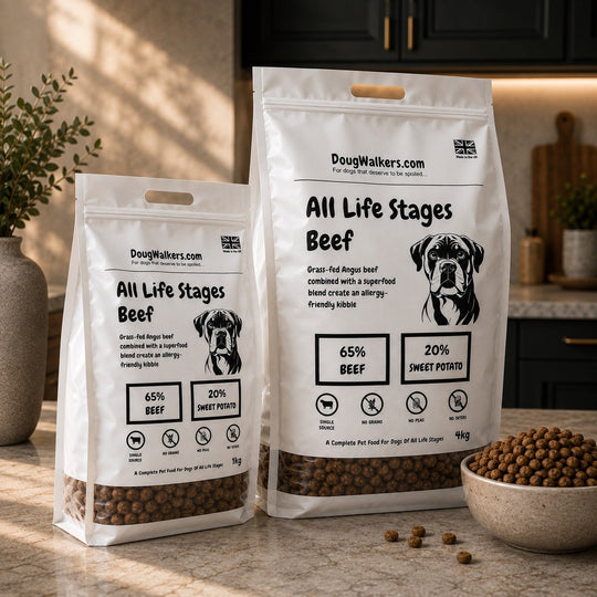 Premium Grass-Fed Beef Grain-Free Dry Dog Food | Doug Walkers Signature Recipe - Doug Walkers