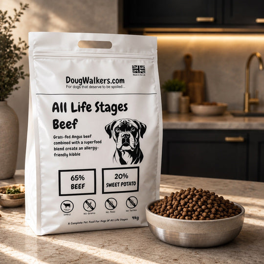Premium Grass-Fed Beef Grain-Free Dry Dog Food | Doug Walkers Signature Recipe - Doug Walkers