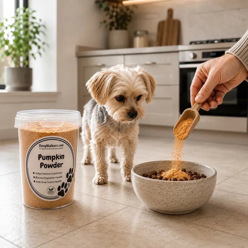 Pumpkin Powder for Dogs UK – Digestive Support Supplement - Doug Walkers