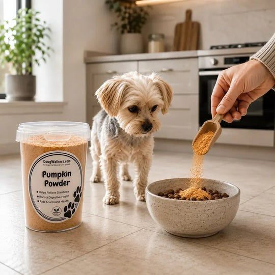 Pumpkin Powder for Dogs UK – Digestive Support Supplement - Doug Walkers