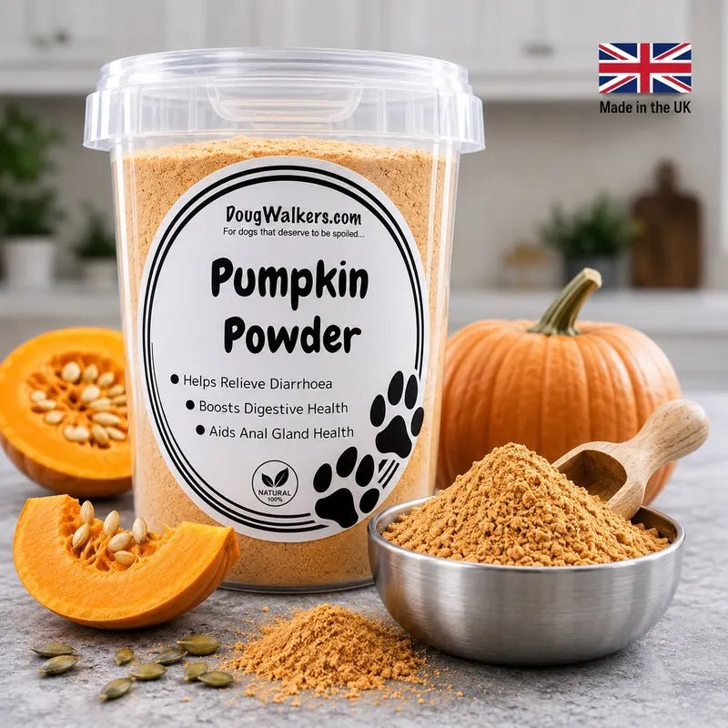 Pumpkin Powder for Dogs UK – Digestive Support Supplement - Doug Walkers