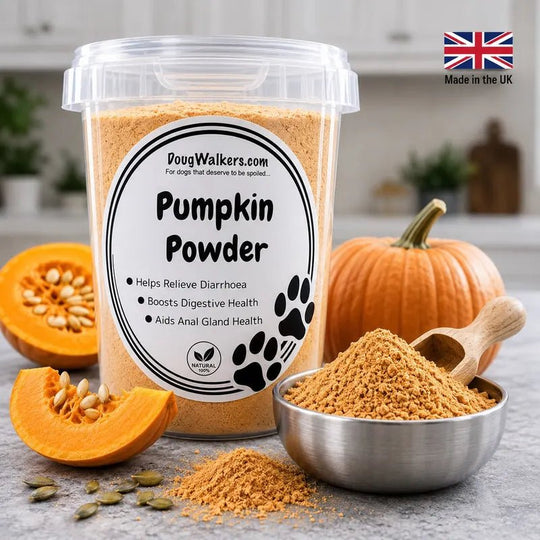Pumpkin Powder for Dogs UK – Digestive Support Supplement - Doug Walkers