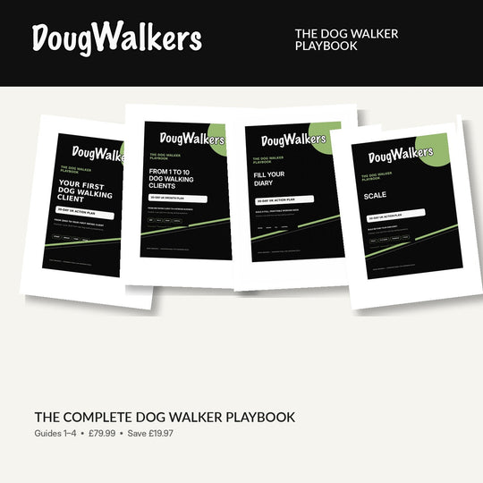 The Complete Dog Walker Playbook – Guides 1–4 - Doug Walkers