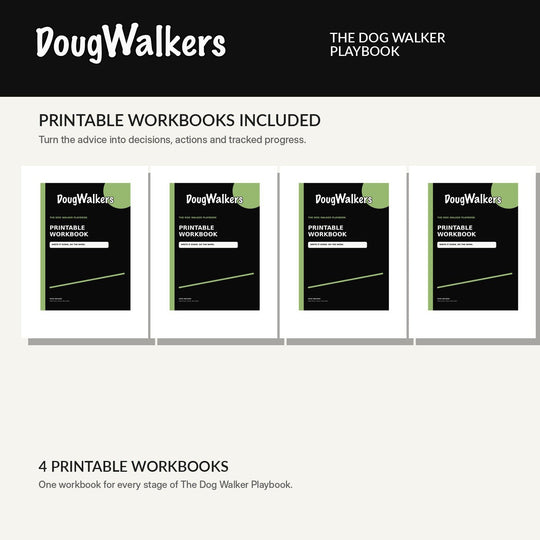 The Complete Dog Walker Playbook – Guides 1–4 - Doug Walkers