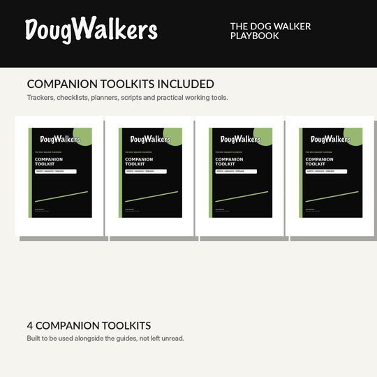 The Complete Dog Walker Playbook – Guides 1–4 - Doug Walkers
