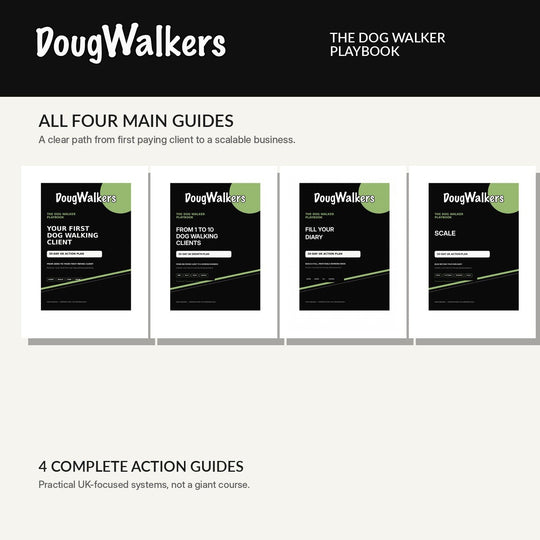 The Complete Dog Walker Playbook – Guides 1–4 - Doug Walkers