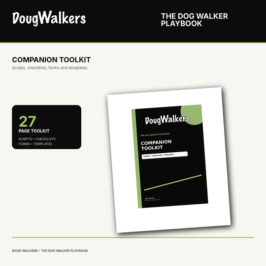 Your First Dog Walking Client – 30-Day UK Action Plan - Doug Walkers